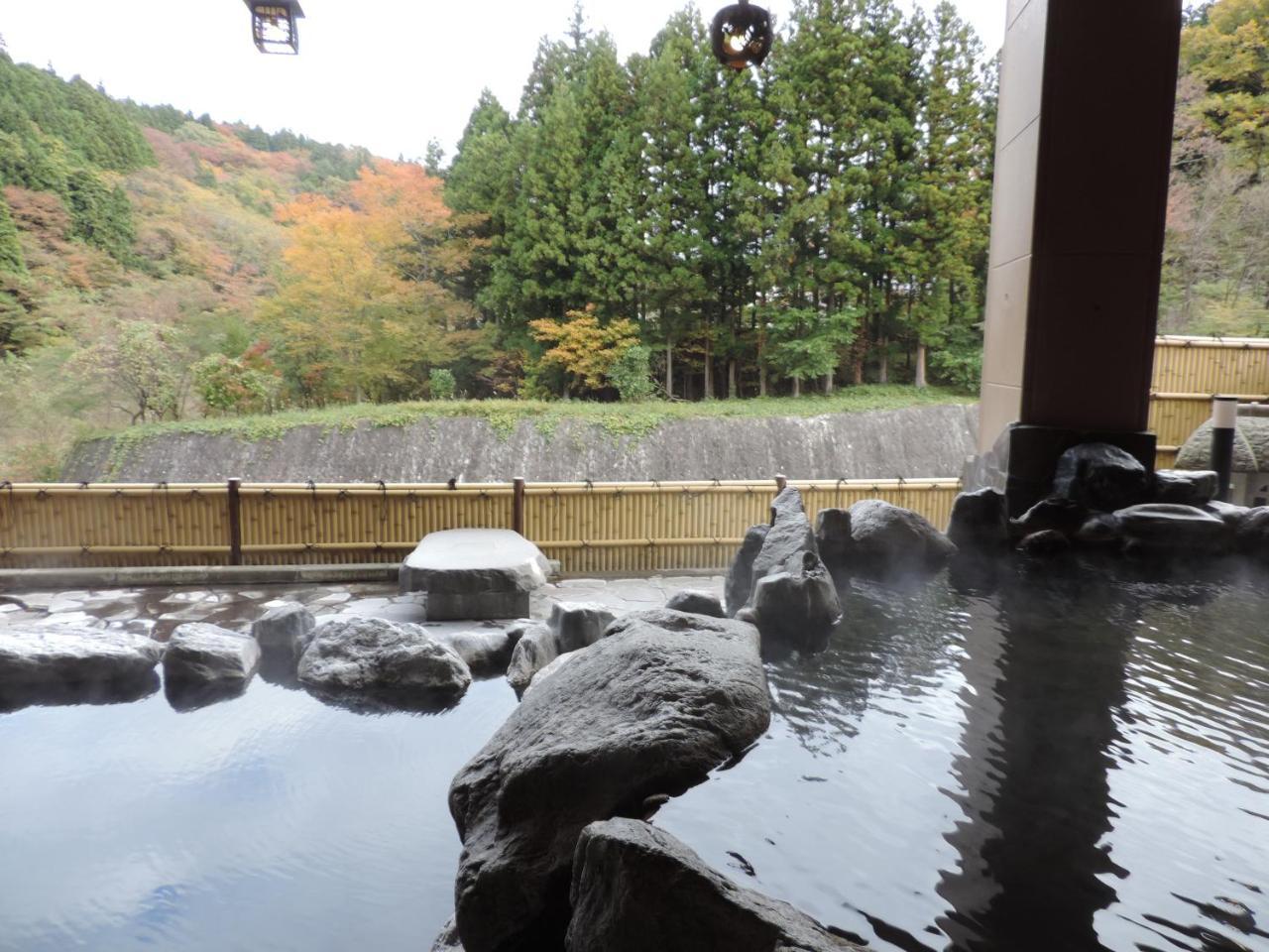 土湯温泉 やすらぎの宿 向瀧旅館 Fukushima  Exterior foto